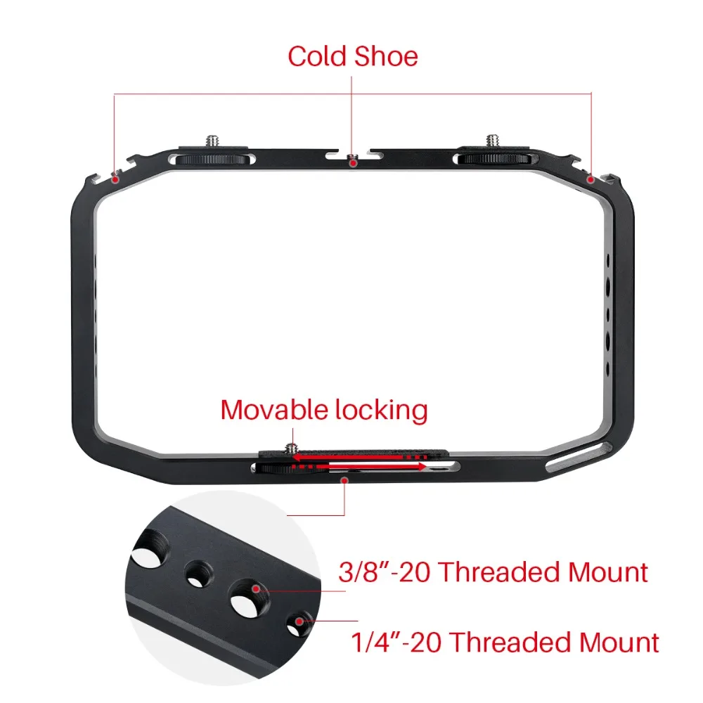 Ulanzi ручной смартфон видео Rig 3 Горячий башмак крепление Стабилизатор для iPhone X 7 8