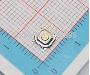 

FREE SHIPPING DHL/FEDEX/UPS 1000pcs SMD 4 pin / Tact Switch / 4x4x1.5mm copper head waterproof / push button switch