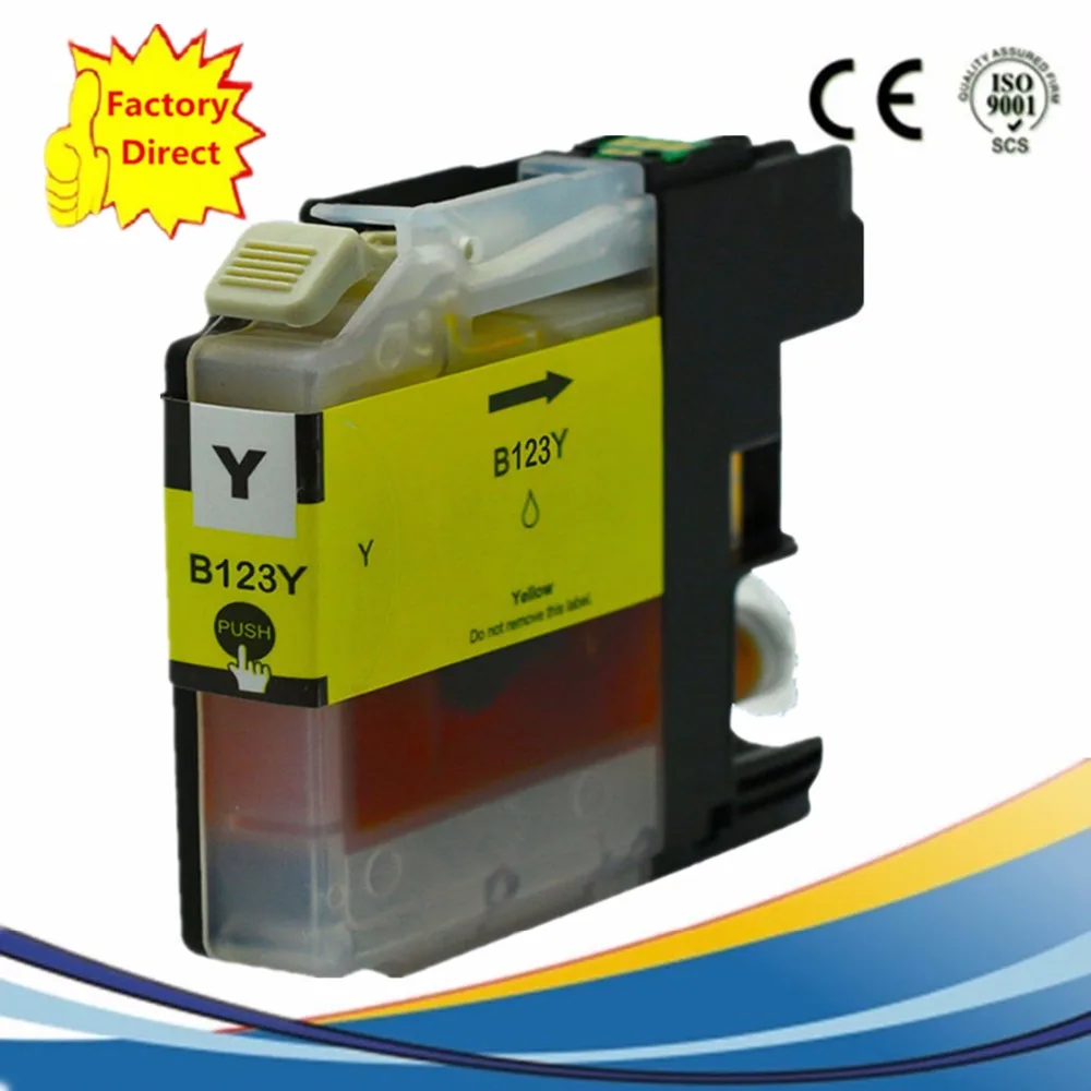 LC123BK LC123 LC123XL Замена чернильных картриджей DCP J4110DW J132W J152W J552DW J752DW J172W|ink cartridge|replacement