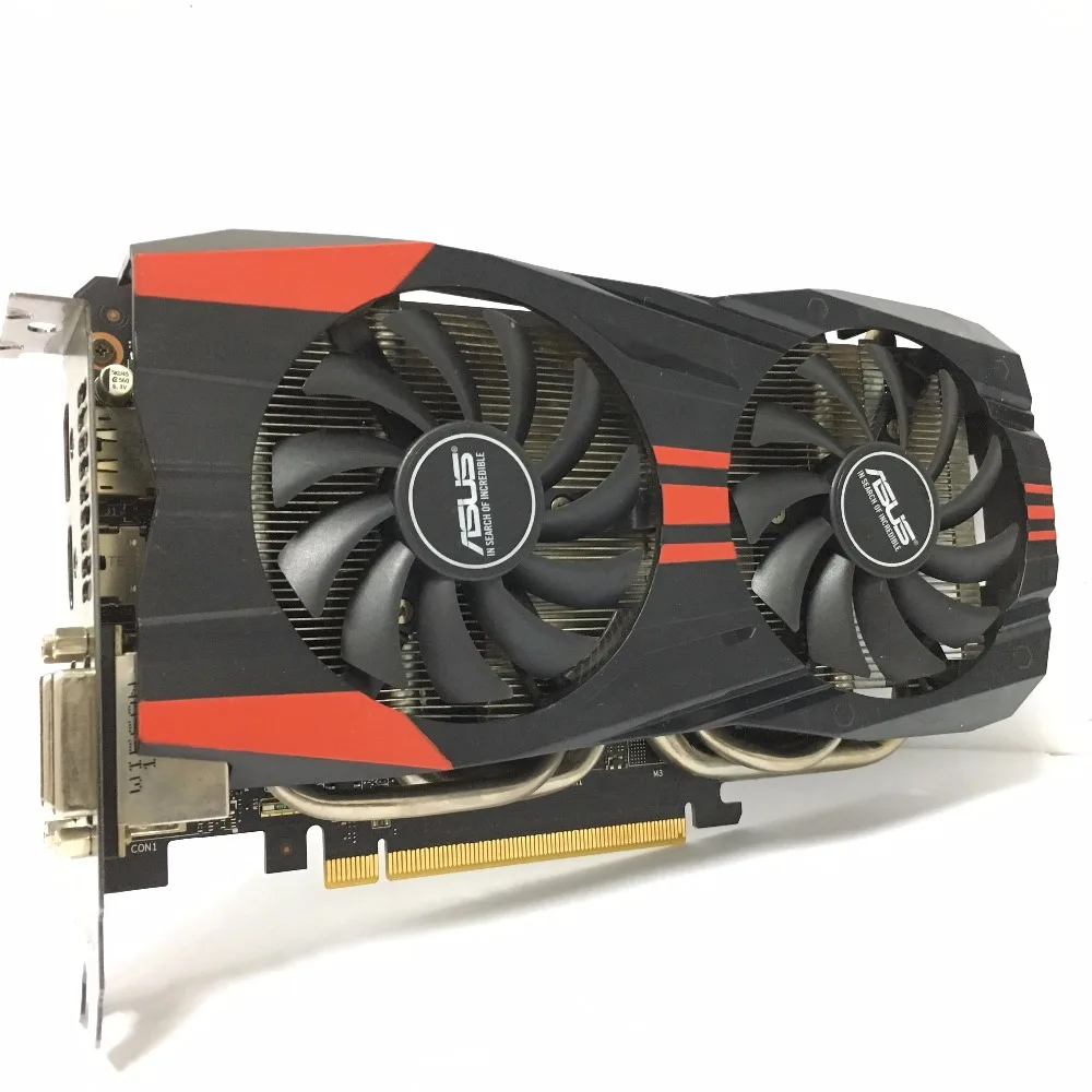 Asus GTX760 2 GB D5 DDR5 256Bit PC Настольный GTX 760 2G видеокарты PCI Express 3 0 компьютерная видеокарта