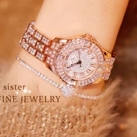 2019 luxury women watches diamond date clock elegant dress quartz watches ladies rhinestone wristwatch relogios femininos