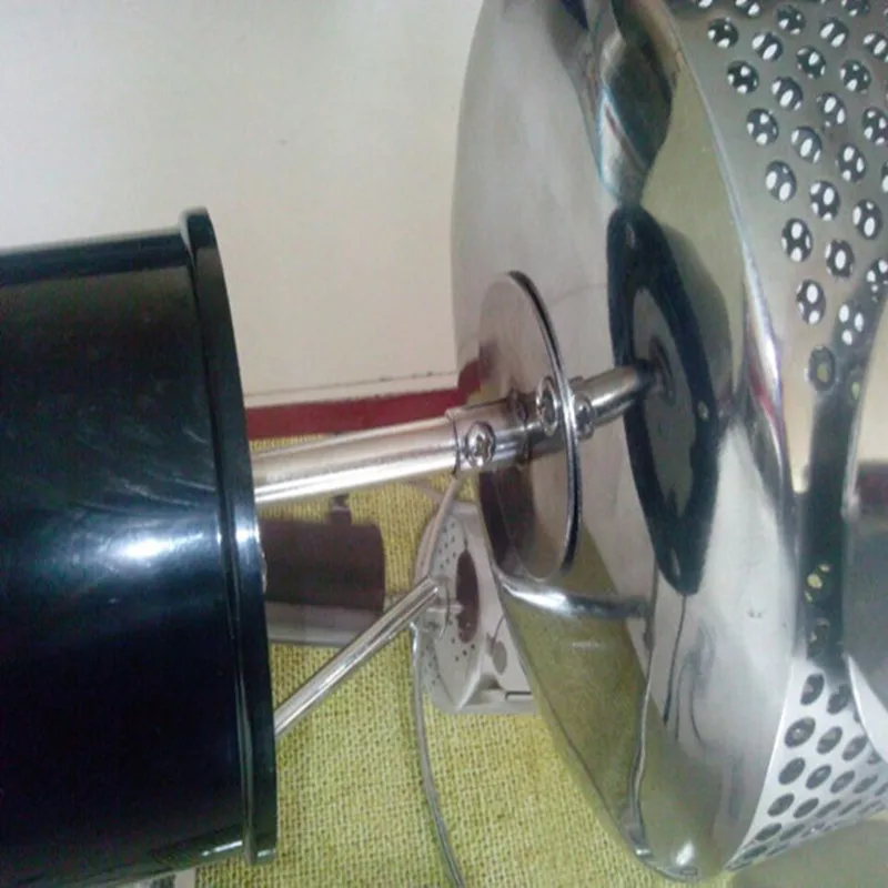 Машина для жарки кофейного зерна бытовой мини Электрический барабан из