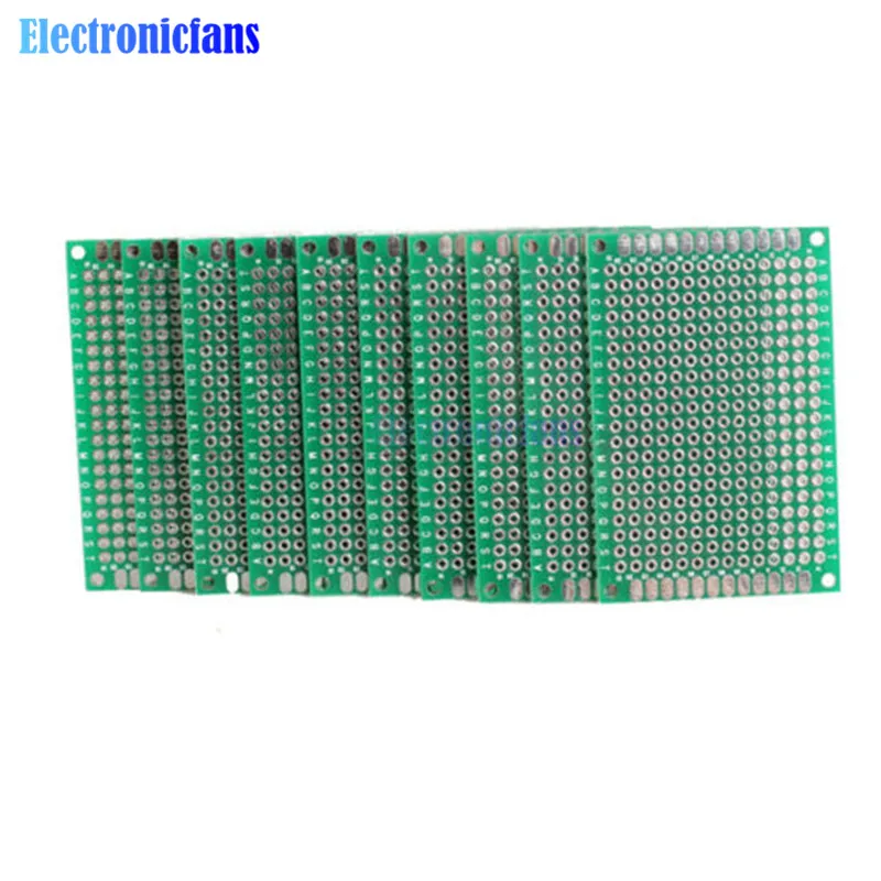 

10PCS Double Side Prototype PCB Bread board Tinned Universal 4x6 cm 40x60 mm FR4