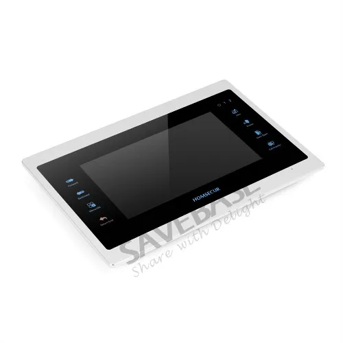 HOMSECUR 7 &quotпроводной видеодомофон с Интерком охранника 1.3MP паролем/карточная