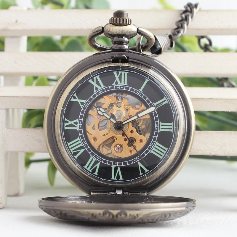Механические часы классический раскладушка подарок коллекция карманные