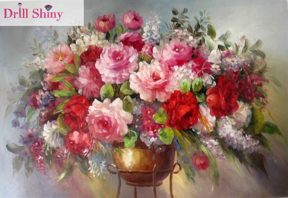 Алмазная живопись сделай сам вышивка крестиком картина из страз квадратные