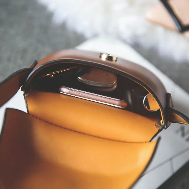 Wilicosh New Arrival Leather Bags Women Semi-circle Shape Crossbody For Casual Messenger Bag DF0472 | Багаж и сумки