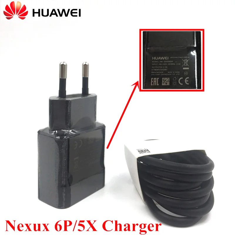 huawei nexus 6p быстрое зарядное устройство Google nexus 5X Смартфон быстрая зарядка EU Usb настенный адаптер для путешествий и usb 3,1 type C кабель