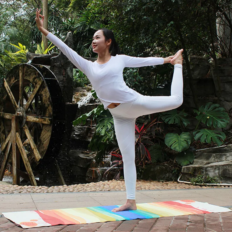 Коврик для йоги спортивный коврик фитнес упражнения Пилатес тренировка