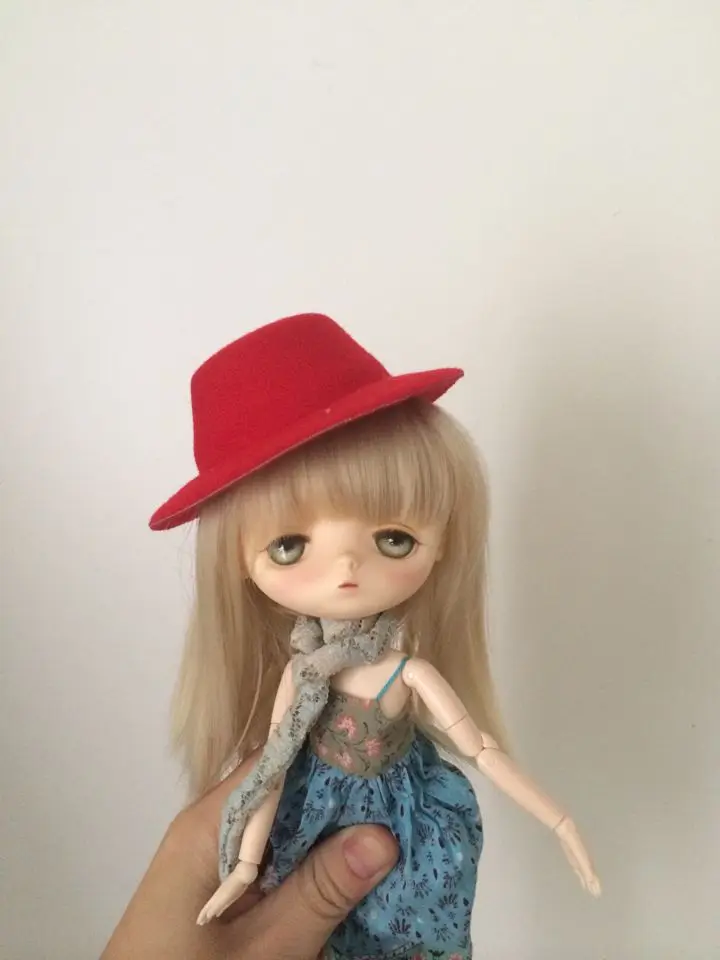 Рождественские предложения BJD куклы аксессуары кукла шляпа-obitsu azone momoko blyth jerry yosd лати msd sd16