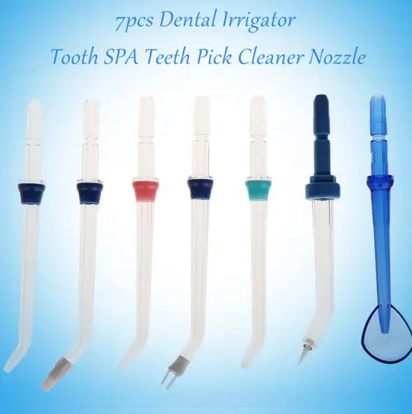 7 шт. портативный ирригатор для полости рта|jet tip|irrigator oralflosser oral irrigator |
