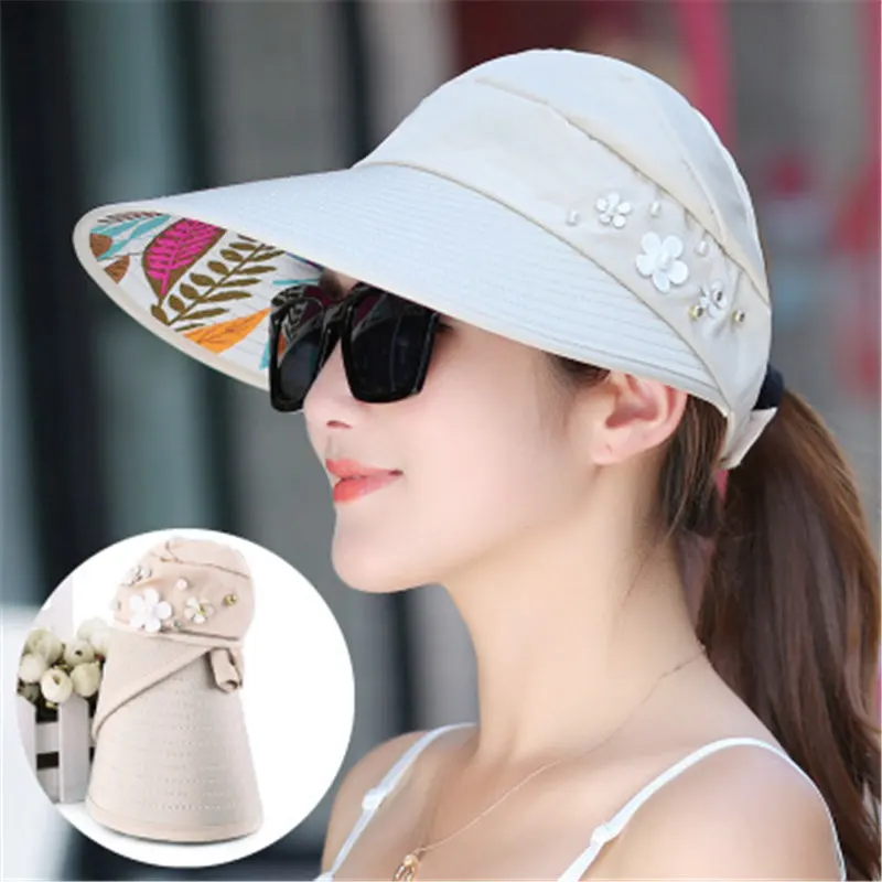 Кепки s Спорт на открытом воздухе летние женские пляжные Солнца шапки для рыбака