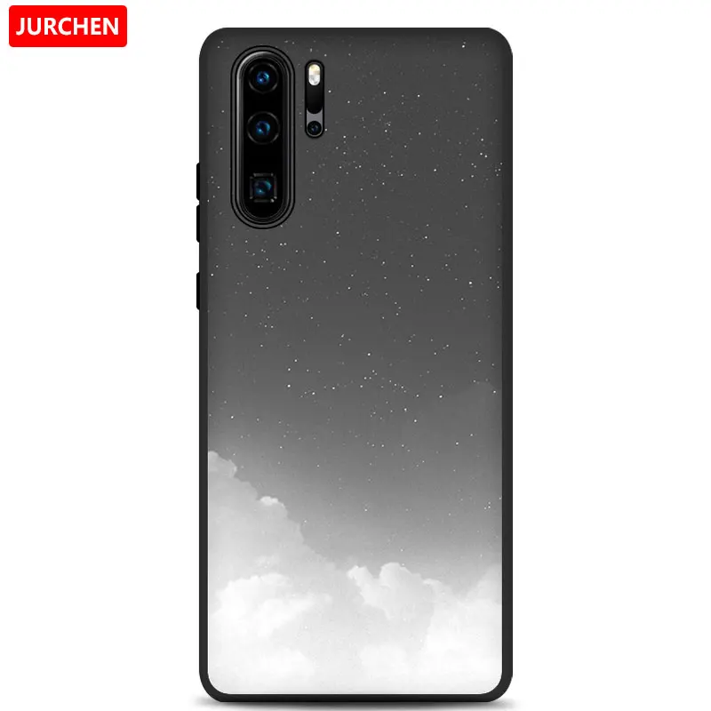 15 Чехол для телефона JURCHEN для huawei P30 Pro, чехол для huawei P30, чехол из ТПУ с рисунком, силиконовая Мягкая задняя крышка для huawei P30 P30Pro, чехол - Цвет: 15