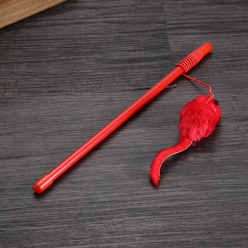 1 шт. практичные забавные палочки для кошек в форме мыши игрушки долговечный