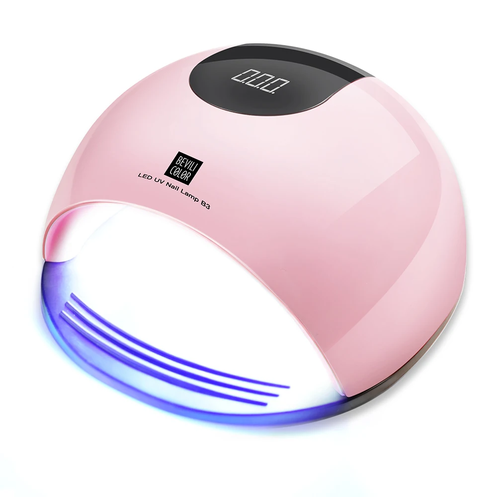80W Nail Dryer Curing Lamp with Sensor &amp 4 Timer UV Light 36 LED for Polish Nails and Toe | Красота и здоровье