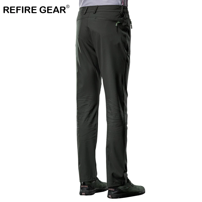 Брюки ReFire мужские с мягкой оболочкой водонепроницаемая ветровка быстросохнущие