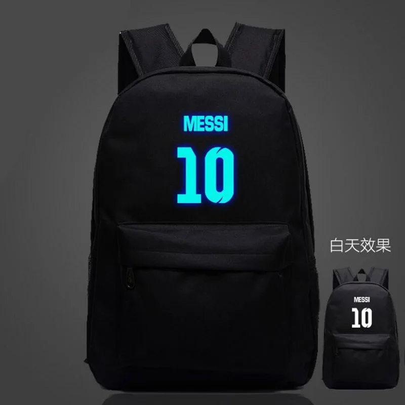 Подростковые школьные рюкзаки Messi 10 # с логотипом для мальчиков дорожные сумки