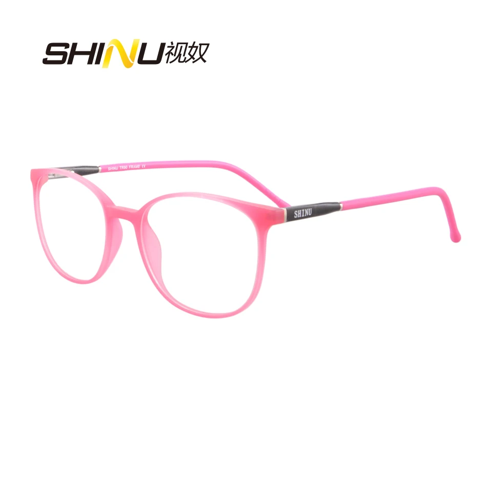 

SHINU NEW TR90 Lightweight Frame Clear Lens Retro Vintage Eyeglasses Computer eyewear Fashion Glasses Spectacles Eyewear Unisex