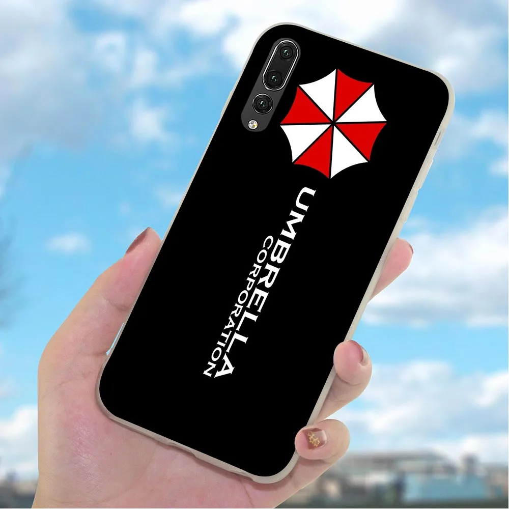 Защитный чехол из мягкого ТПУ для Huawei P9 Lite Mini P8 P20 Pro P10 P Smart Mate 10 20 Umbrella|Бамперы| |