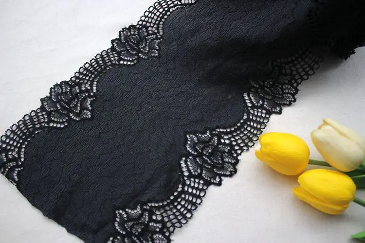 Экспорт толстые эластичные кружевные аксессуары ширина 19 см ручная работа