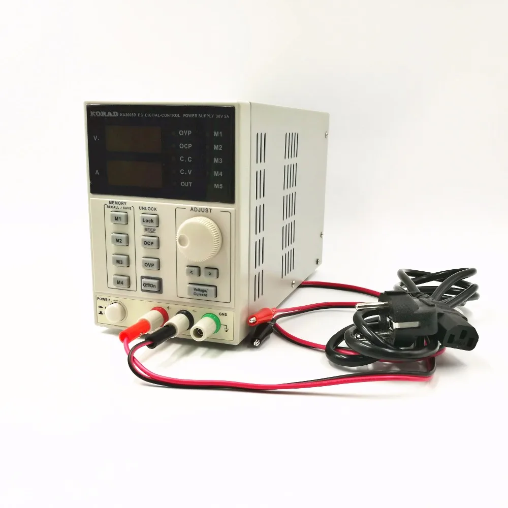 220V KA3005D высокая точность регулируемый Цифровой DC Питание 30 V/5A для научно-исследовательских работ обслуживания лаборатории 0,01 V 0.001A