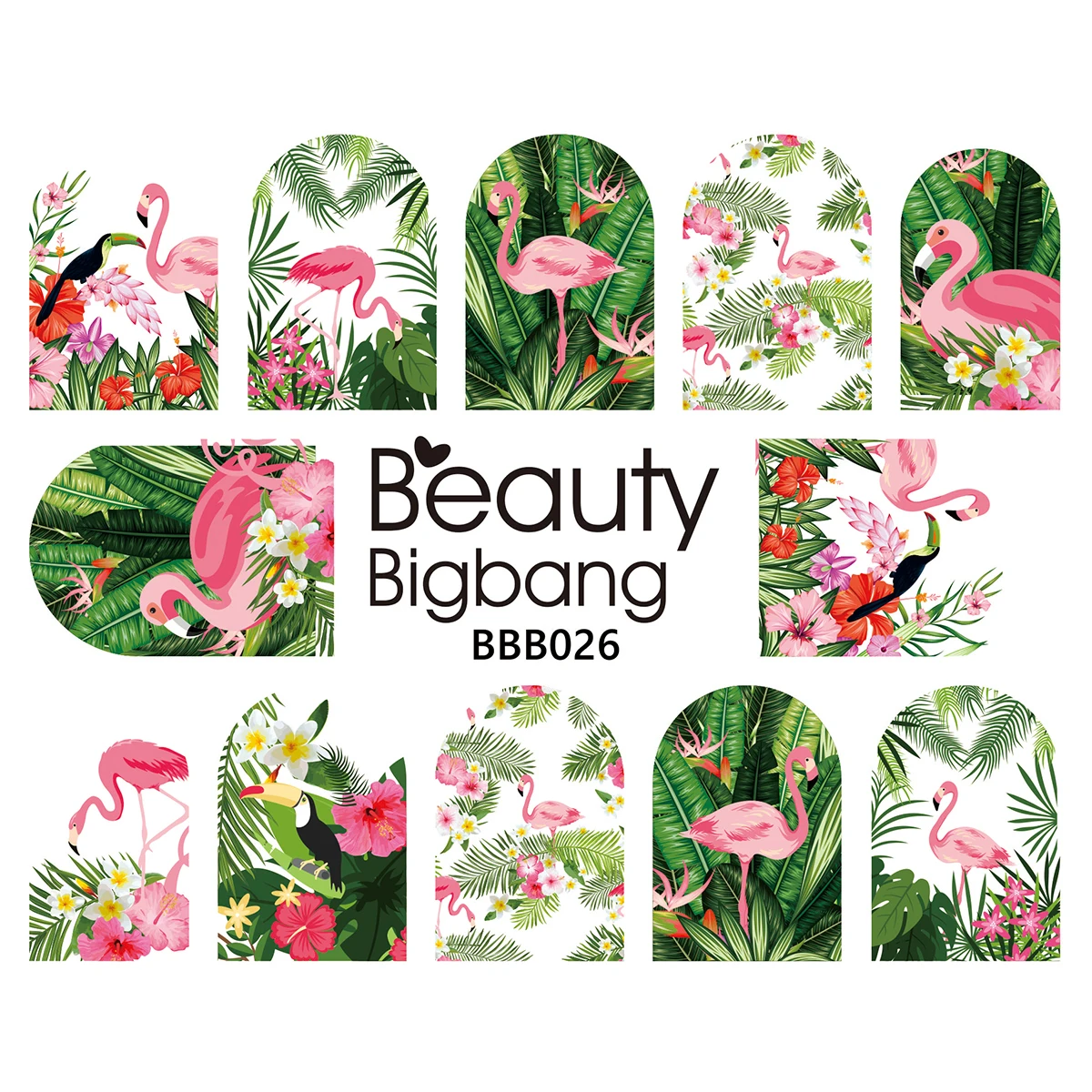BEAUTYBIGBANG полоса точка наклейка с цветком для ногтей на воде наклейки-Слайдеры для ногтей черный и белый стиль ногтей украшения