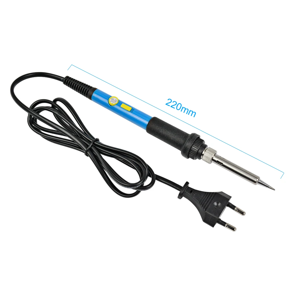 AIYIMA 220V 200-450 Degree 60W Electric Soldering Iron with Single Switch fit 900M tips For Solder Rework Repair EU Plug | Инструменты