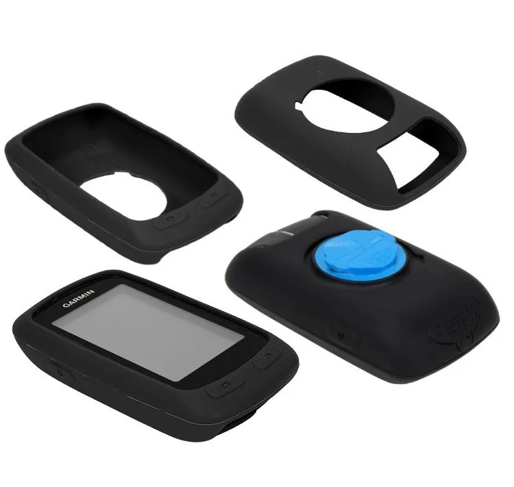

Outdoor Cycling computer Silicone Rubber Protect Case + LCD Screen Film Protector For Garmin Edge 200/500/800/810/520/1000