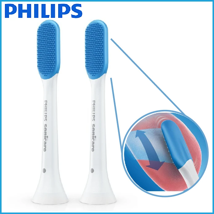 Philips Tonguecare Сменные щетки для языка HX8072 2 насадки зубной DiamondClean Smart FlexCare Platinum|tongue