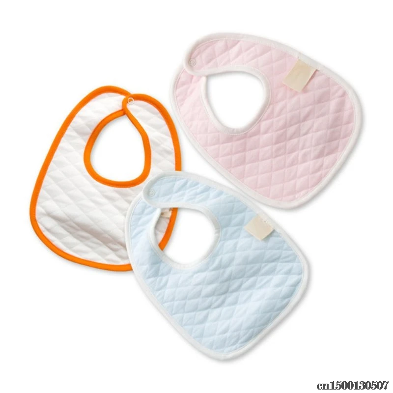 Новинка 2020 года Милый однотонный Детский водонепроницаемый нагрудник фартук для