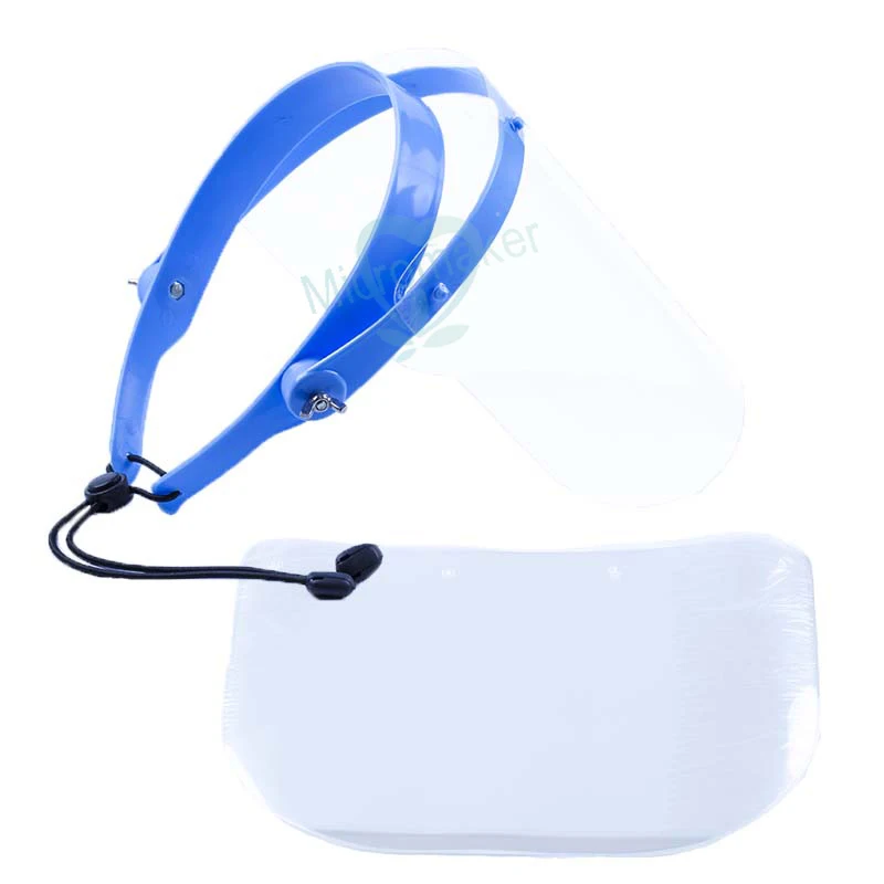 

Dentist Tools Detachable FaceShield Replacement Covers Dental FaceShield 1 Frame with 10 Films Dental Protective Cover 1 Set