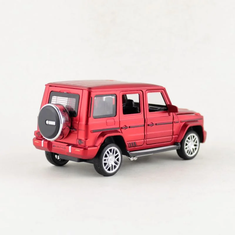 1:32 Масштаб/литая модель игрушечного автомобиля/G63 AMG SUV спортивный автомобиль/звук и светильник/оттягивание/образовательная Коллекция/подарок для детей