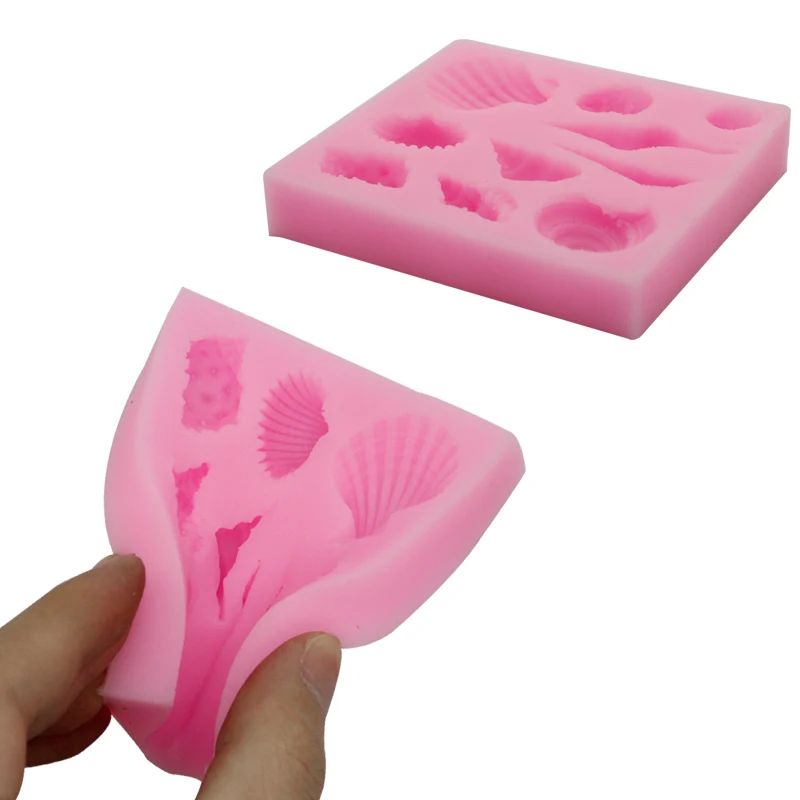 Горячая Распродажа силиконовая форма для торта с изображением морских