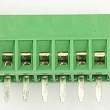 50 шт./лот KF120 2,54 мм Шаг DG308 винтового типа PCB клеммы Американская классификация проводов 2р 3P 2,54