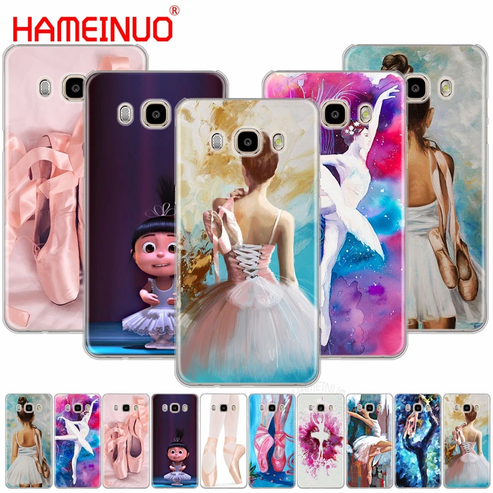 HAMEINUO балетная танцевальная балерина тапочки чехол для телефона Samsung Galaxy J1 J2 J3 J5 J7