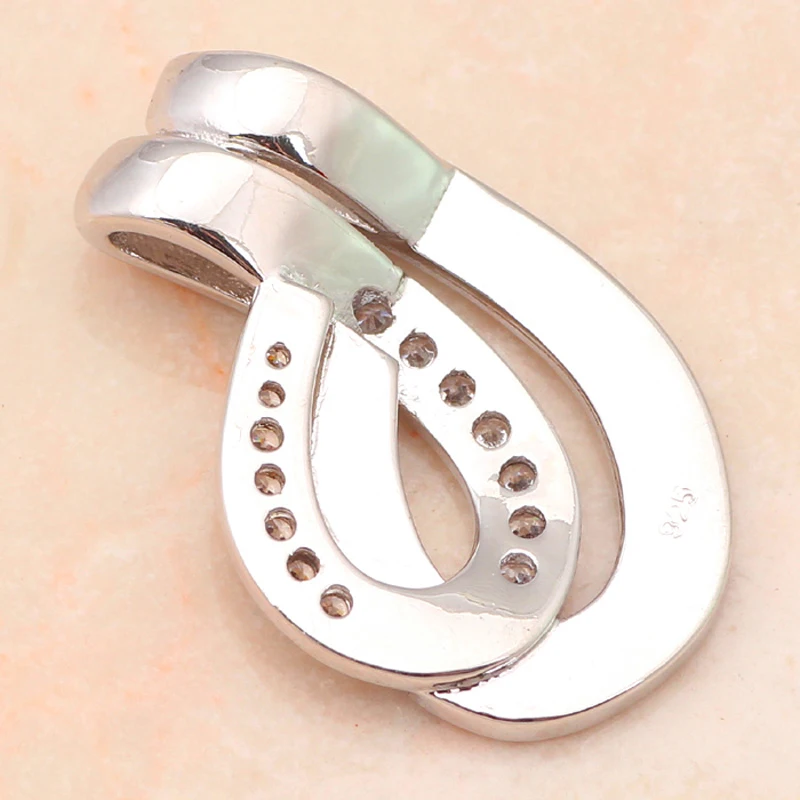 S шок дизайн Юбилей подарок Классический Белый огненный опал Красивые ювелирные