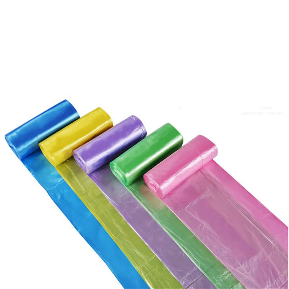 Толстые кухонные мусорные мешки хорошего качества 5 шт./рулонов мусорное ведро