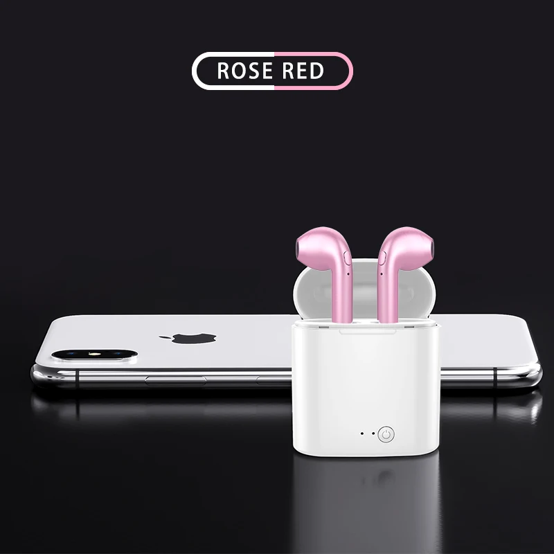 I7 I7s TWS мини беспроводные Bluetooth 5 0 стерео наушники гарнитура модернизированные в