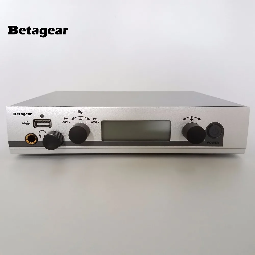구매 Betagear-IEM300G3 6 수신기 무선 인 이어 모니터 시스템, UHF IEM 시스템 스테이지 모니터링 온 스테이지 모니터 시스템 녹화