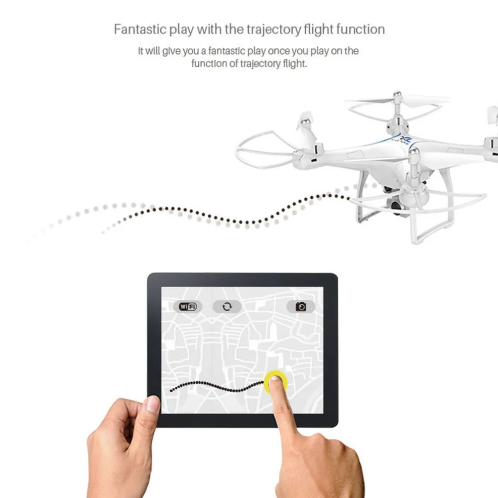 X10 2,4 ГГц Квадрокоптер камера wifi FPV Безголовый режим один ключ возврат высота Удержание RC Дрон дистанционное управление игрушки самолеты
