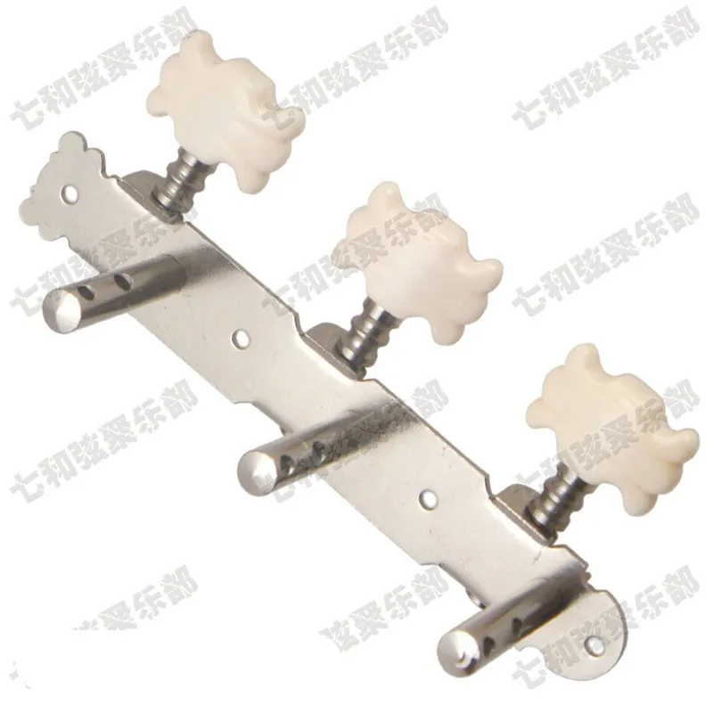 Набор из 2 шт. хромированных акустических фольклорных классических колышек для