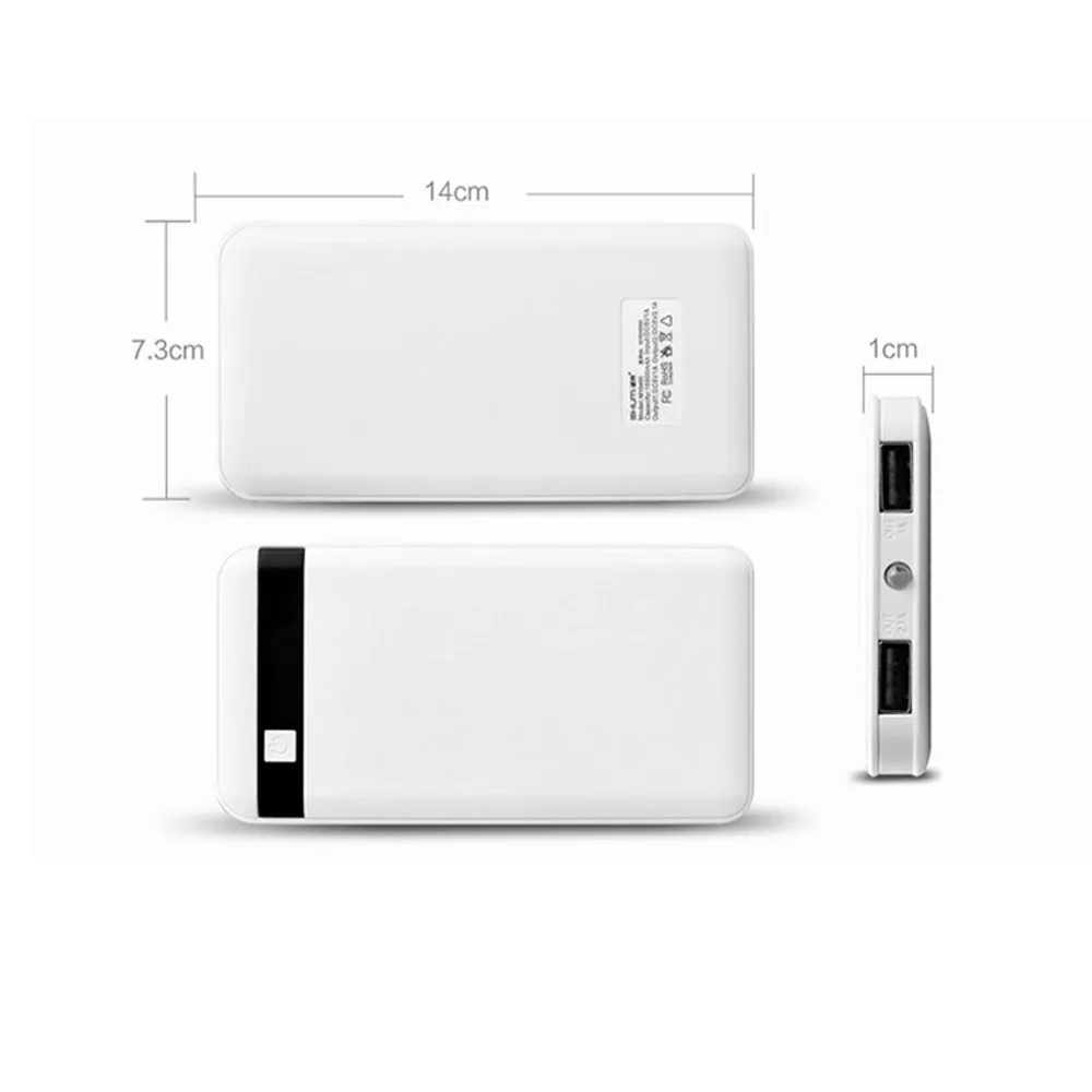 Tollcuudda 20000 мАч Powerbank Внешний батарея портативный двойной зарядки повербанк