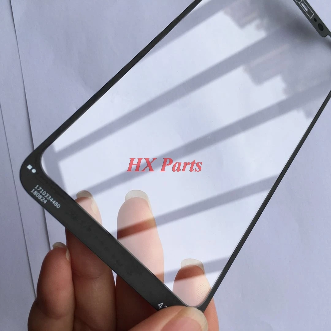 10x для Xiaomi Redmi Note 6 Pro замена LCD передняя внешняя стеклянная сенсорная панель без