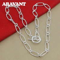 925 silver simple chains necklace women necklaces jewelry accessories