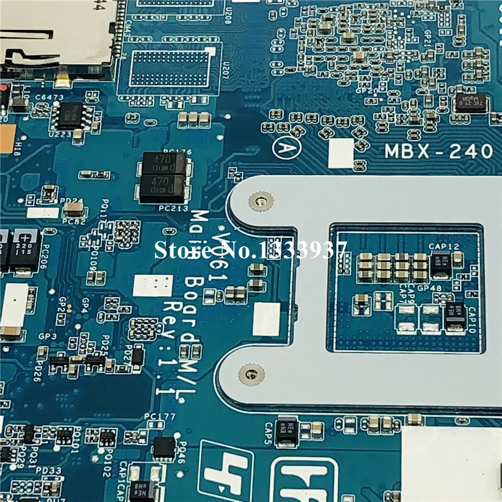Материнская плата A1848536A подходит для Sony Vaio VPCCB3P1E rPGA 988B MBX 240 ноутбука v061 rev 1