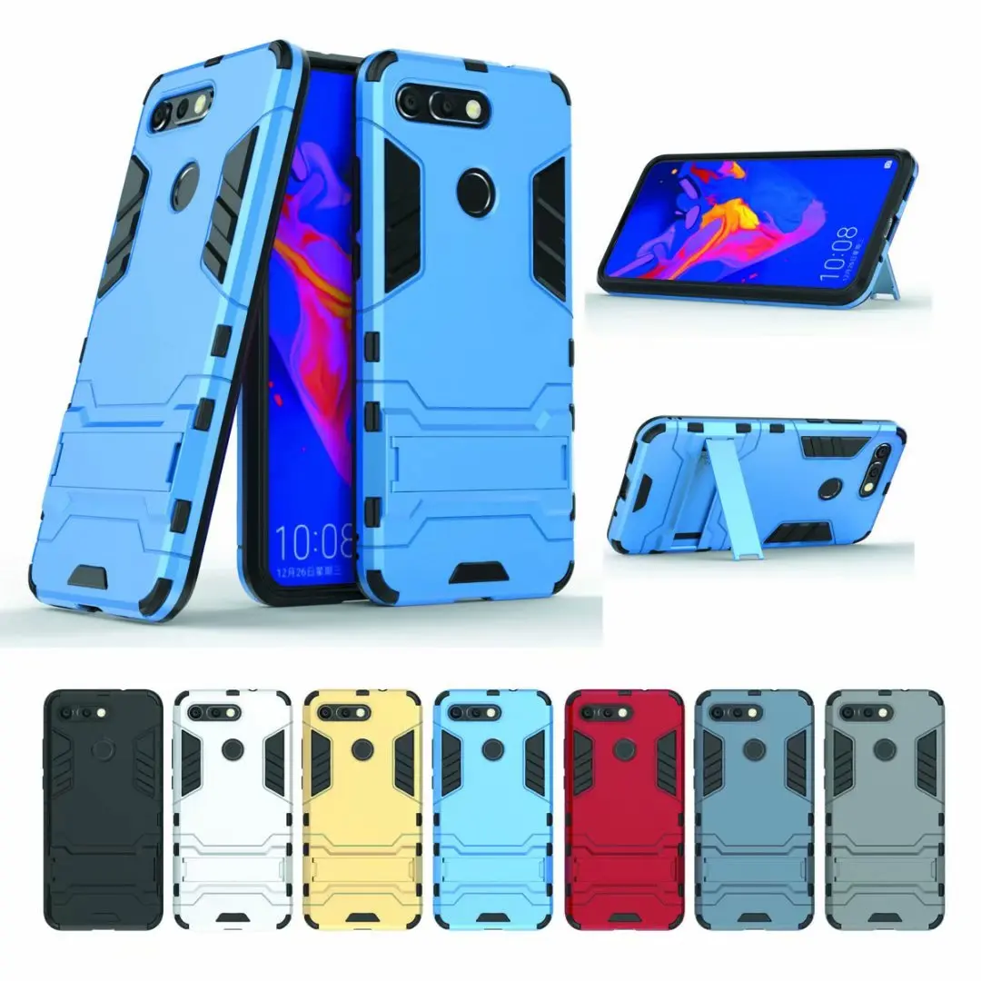 Чехол-подставка для Huawei Honor View 20 V20 бронированный противоударный чехол в 8X 9X 8S 9A 10i