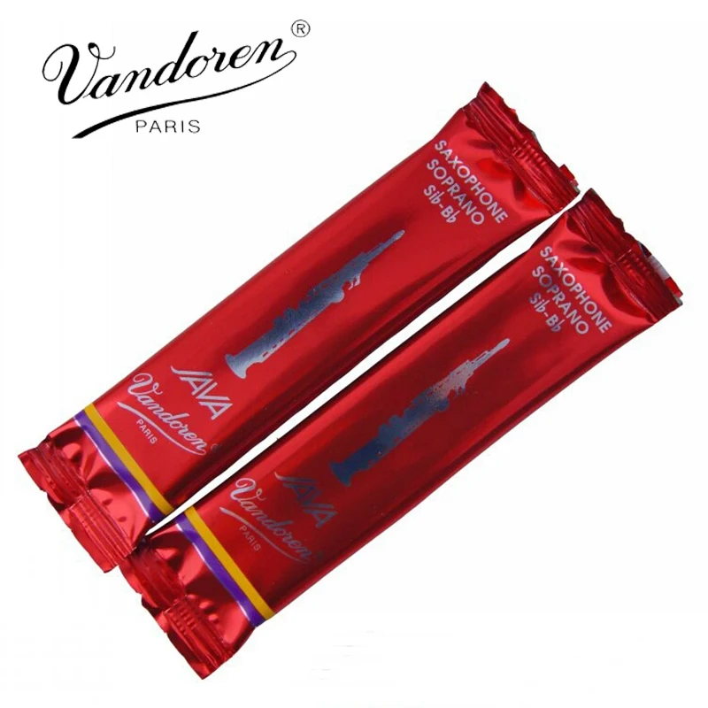 Оригинальный Французский Vandoren JAVA сопрано Sax Red Reeds/Bb Сопрано Саксофон Reeds 2 5 #3 0 #