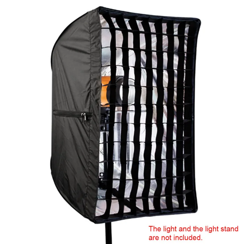 Фотостудия 60x90 см зонтик софтбокс рассеиватель Отражатель + сетка для Speedlite
