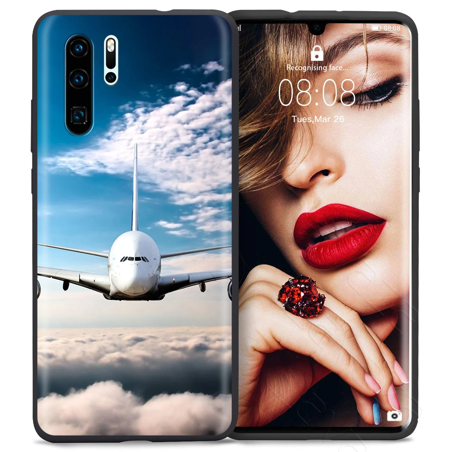 Lavaza авиационный самолет Fly путешествия облака самолет чехол для huawei Коврики Y7 Y9 P8 P9 P10 P20 P30 Lite Pro P Smart Mini - Цвет: 2
