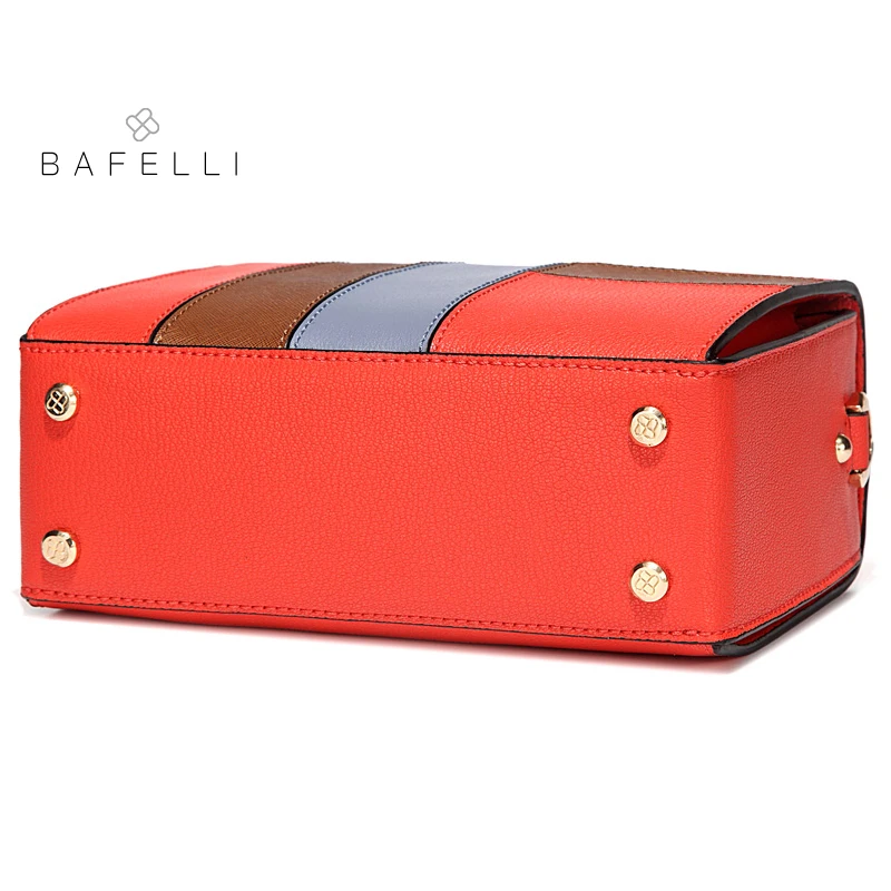 Bafelli Осенне зимняя обувь Новые поступления спилок панелями Crossbody с
